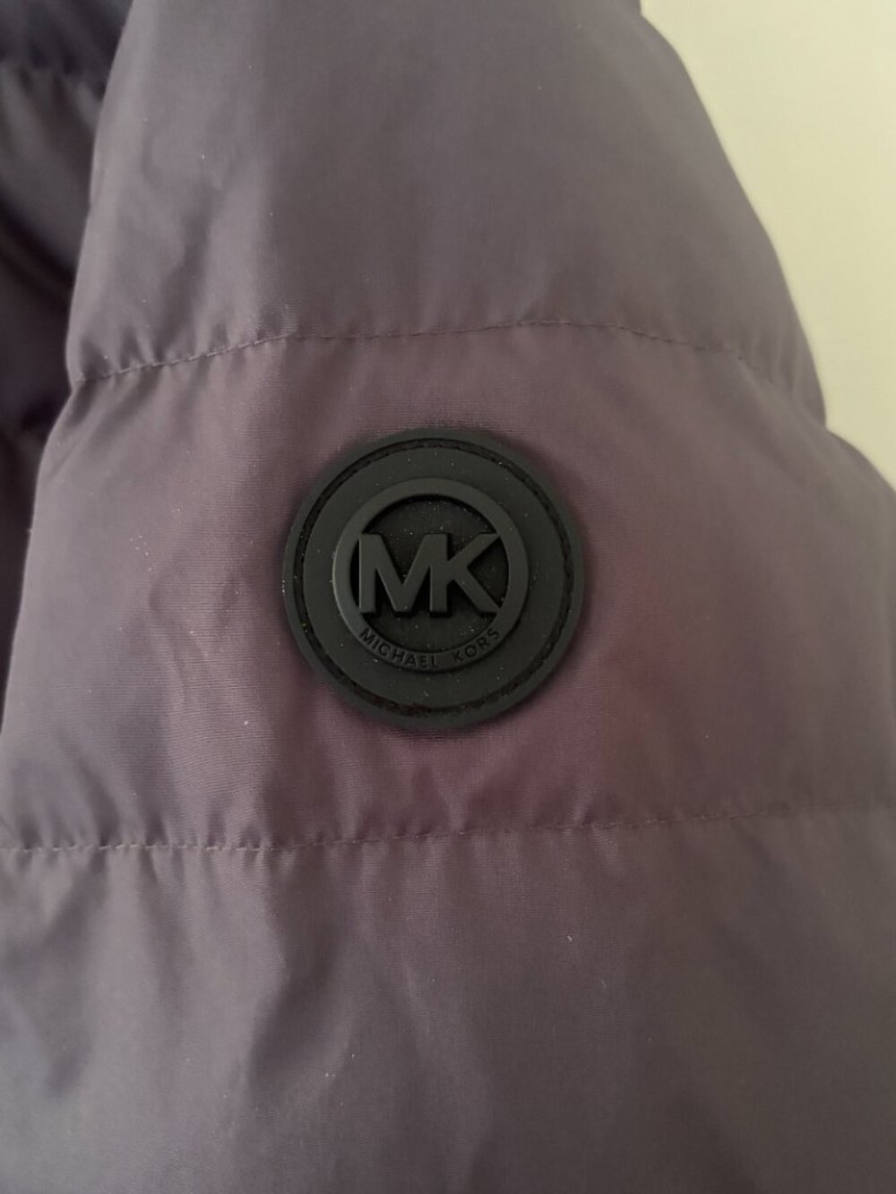 Michael Kors Quilted Down Packable Hooded Puffer Jacket Size XXL Navy Blue - Picture 4 of 9